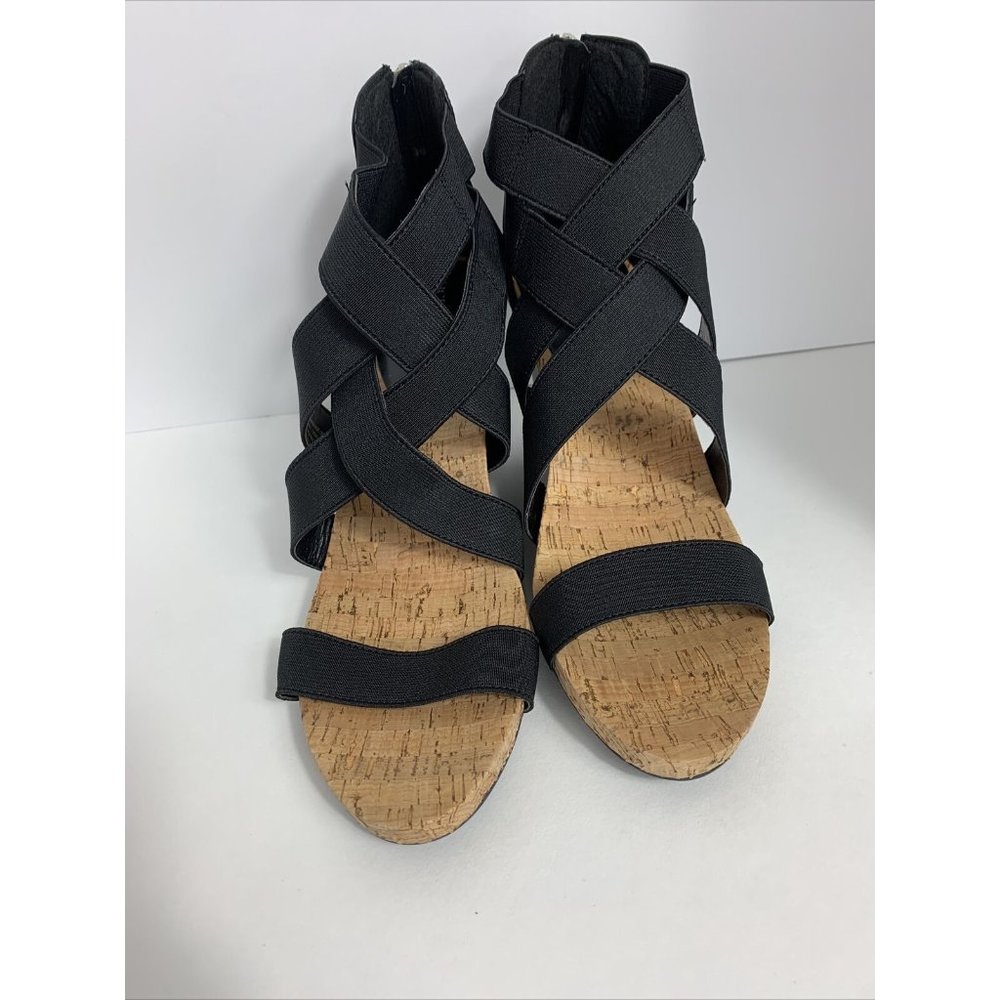 New Bcbgeneration Wedge 10 M Black Wedges